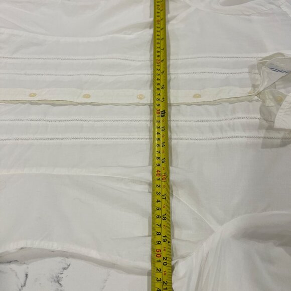 Tommy Hilfiger Long Sleeve Button-front Blouse Size Large  Romantic Style - Picture 8 of 8